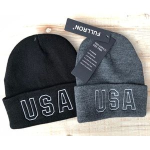 🆕 (2 PCs) FULLRON | Knit Beanie Hat (Unisex)